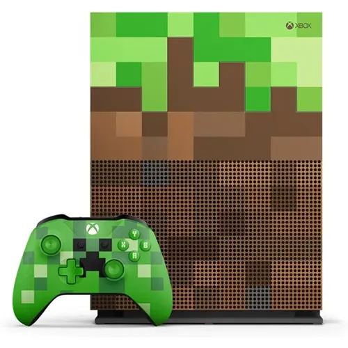 کنسول بازی مایکروسافت مدل Xbox One S Minecraft Limited Edition (3)
